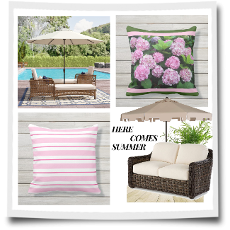Patio Pillow Designs by Susan