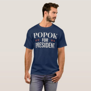 Popok for President ★ Endorsed by Crispy Campaign T-Shirt