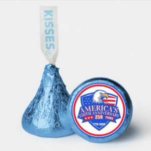 Eagle Crest Badge—United States 250 Tribute Pride Hershey®'s Kisses®