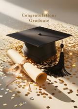 Golden Moment Graduation Congratulations