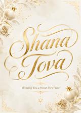 Golden Blessings for a Sweet New Year