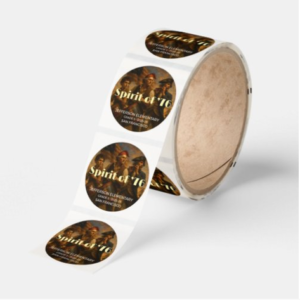 Spirit of ’76 Classroom Keepsake 250th Anniversary Classic Round Sticker