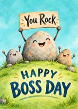 A Rock-Solid Boss Deserves a Little Boulder Love