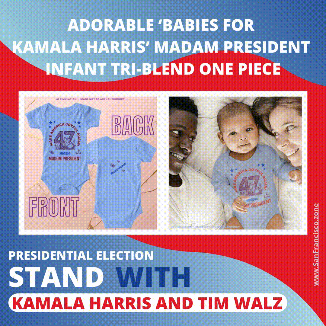 Adorable Babies for Kamala Harris Madam President Infant T-shirt