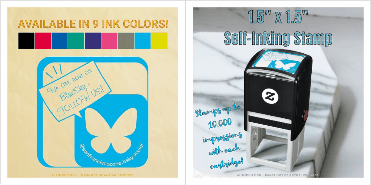 Cool We are now on BlueSky FOLLOW US! Trodat 4924 Self-inking Stamp
